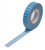 Trendy Tape -  Skinny Minnie - Blue Stripe